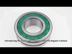 Bezproblemowe działanie łożyska kulkowe głębokiego rowu łożyska olejowe stałe łożyska o dużej pojemności ładunkowej