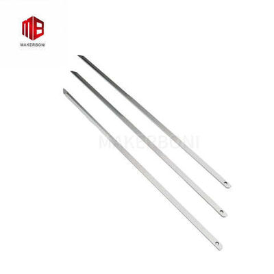 801439 IX6 Ostrze do cięcia podwójne otwory 310x7.0x2.0mm Do przemysłu bielizny pojedyncze otwory