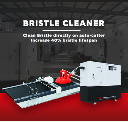 czarno-biała stal Bristle cleaner użycie na automatycznym cięciu, zwiększając żywotność szczeliny o 40%