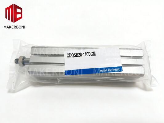 CQS Kompaktowy cylinder z 110 mm układu dwukrotnego tłok magnetyczny do maszyny Yin Auto Cutter