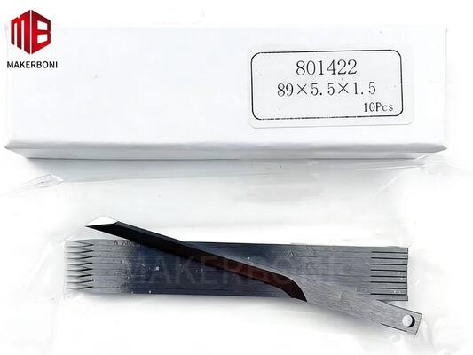 801422 89x5.5x1.5mm Tungsten Steel Blade 10-Pack dla Lectra Cutters.
